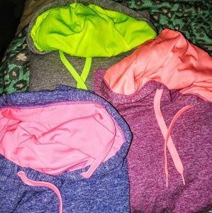 3 hoodies